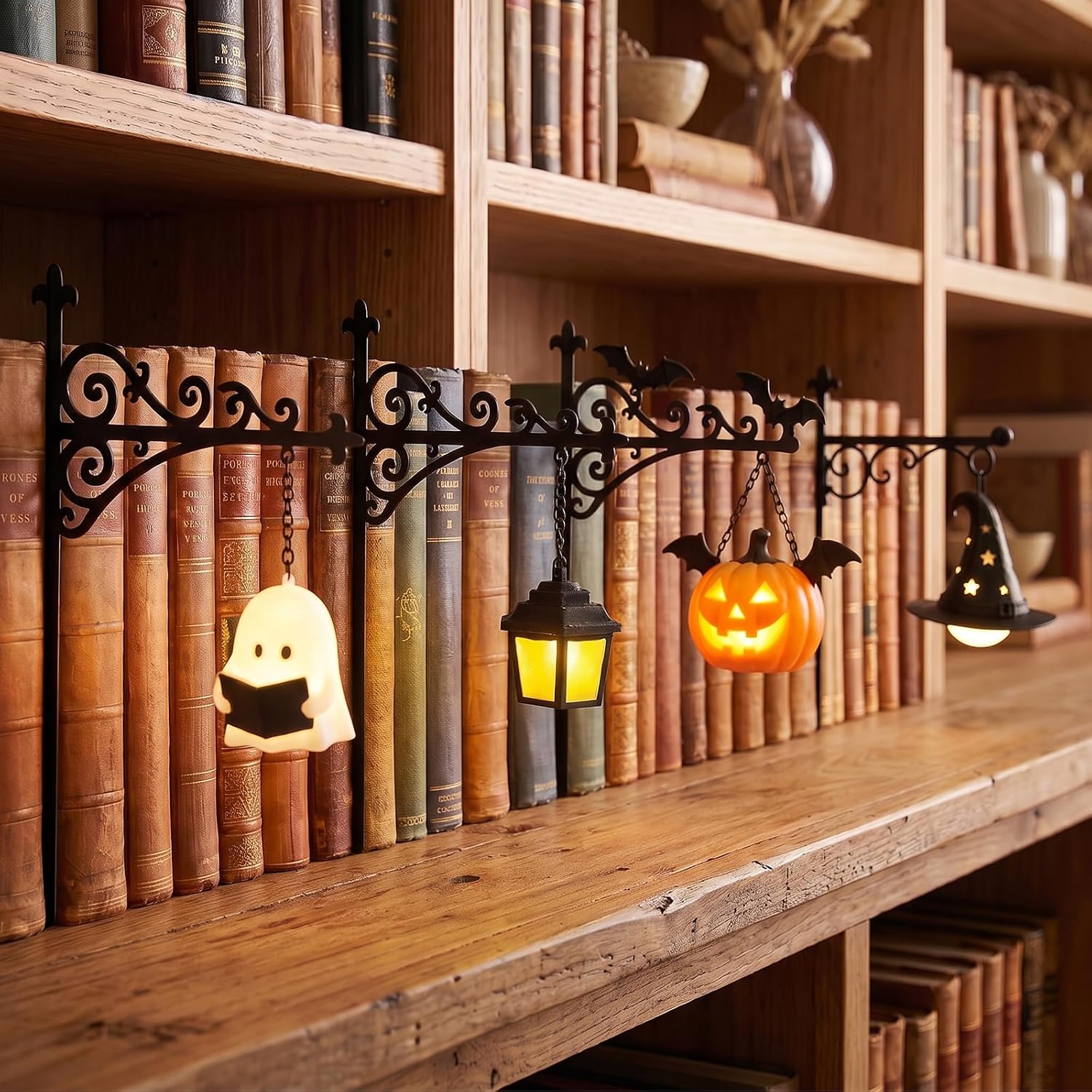 Lighting Decor Items - Bibliotheeklantaarn - Decoratieve Boekenplankverlichting Leeshoek LED
