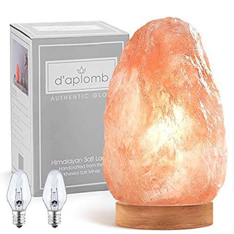 Himalayan Salt Lamp - 100% authentieke natuurlijke Himalaya zoutlamp; Grote,