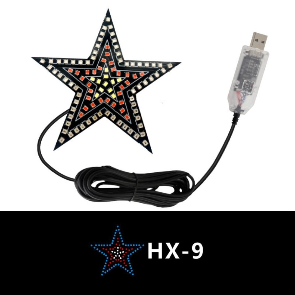 Unique Lighting Decor - Hoge intensiteit auto-LED-decoratielamp Weerbestendig materiaal Unieke