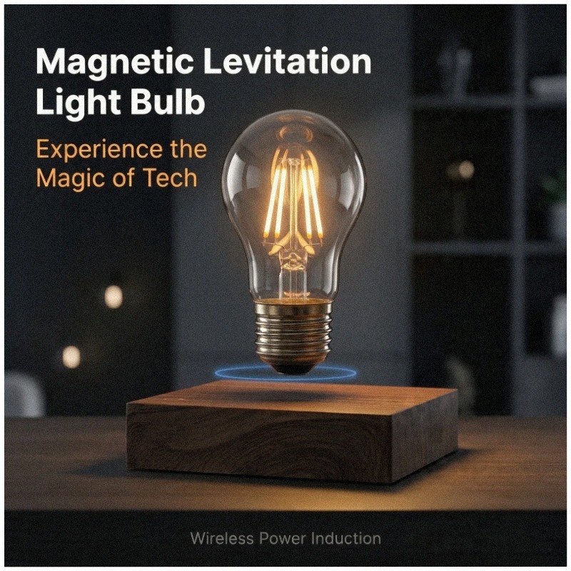 Unique Lighting Decor - Magnetisch zwevende draadloze LED-lamp bureaulamp voor