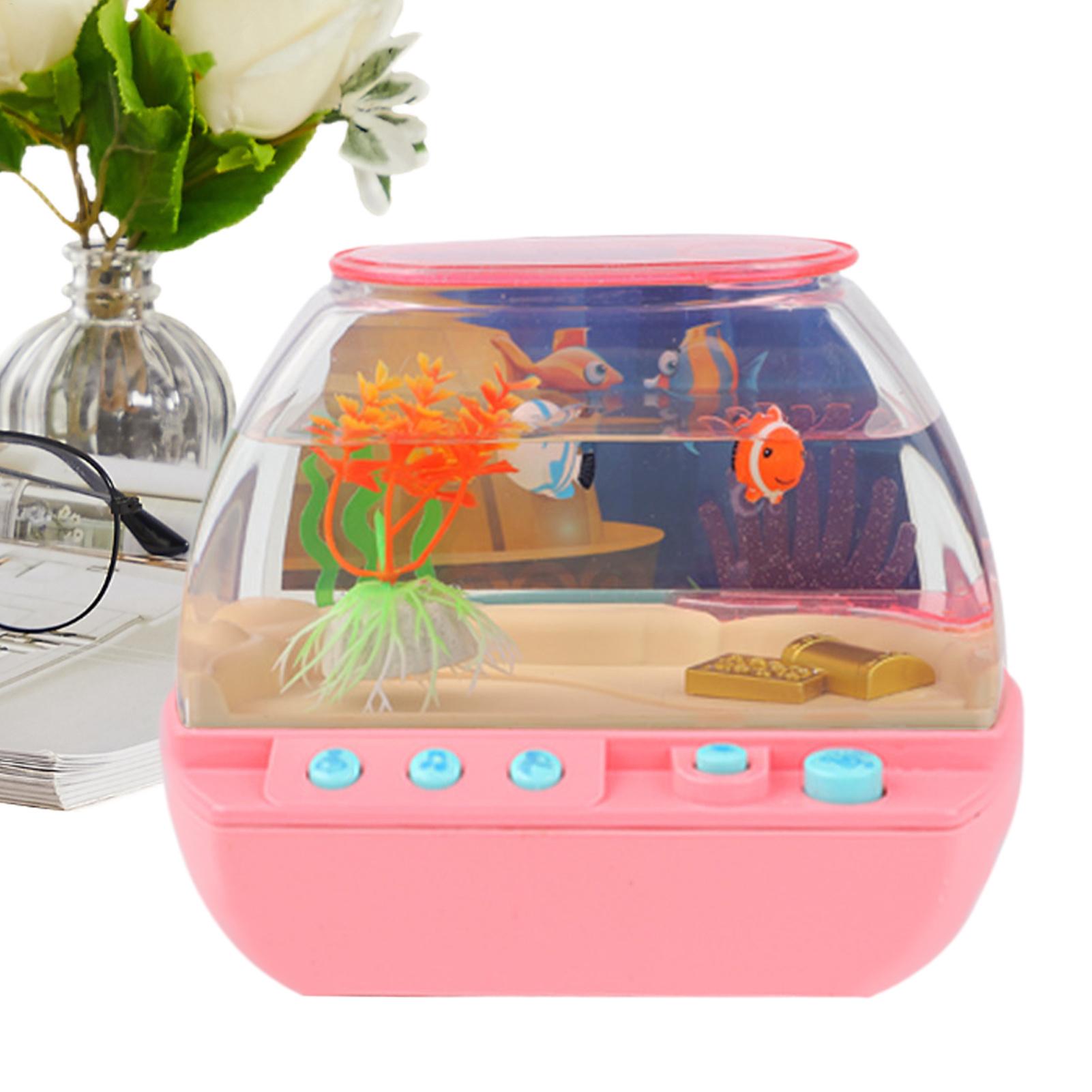 Lighting Decoration - Speelgoed aquarium huisdecoratie met muziek en