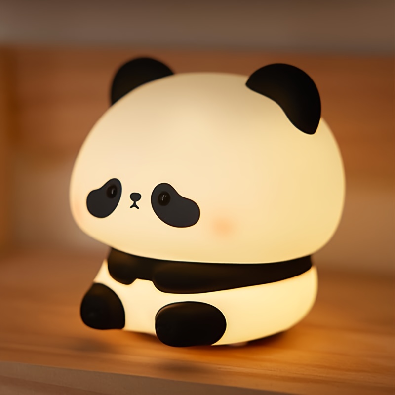 Lighting Decoration - Kerstcadeaus met panda-thema, timebare nachtverlichting, oplaadbare