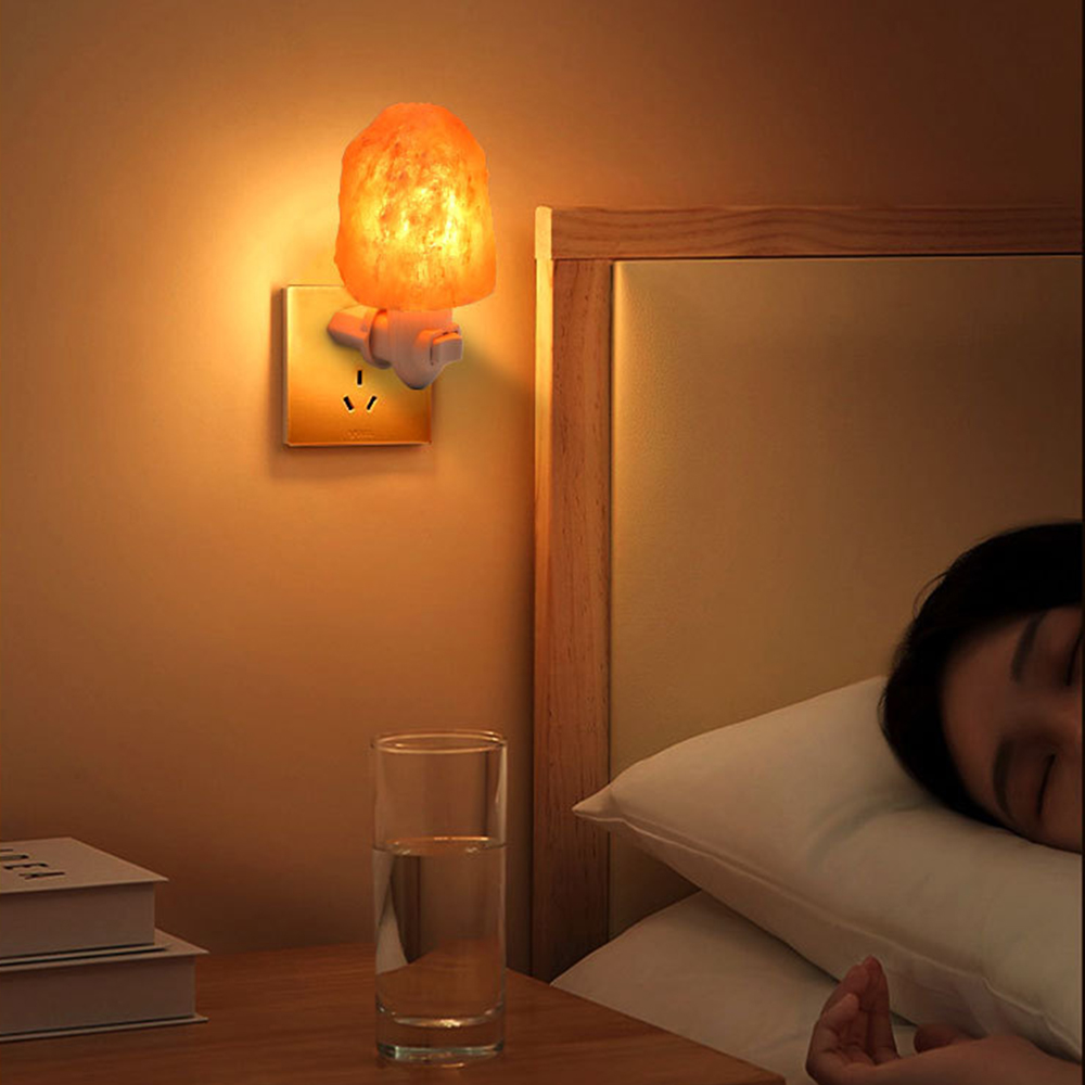 Himalayan Salt Lamp - D5 LED Zout Nachtlampje Himalaya Lamp