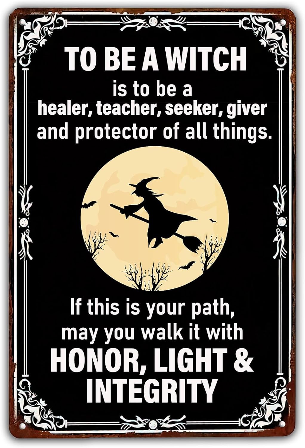 Kitchen Decor Lighting - 1p, To Be A Witch Honor,
