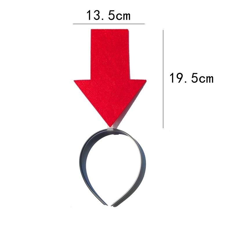 Unique Lighting Decor - Unieke Arrow Light hoofdband grappige vraagteken