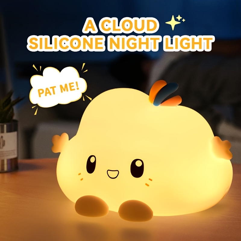 Lighting Decoration - Wolkennachtlampje, dimmen met aanraakbediening, opladen en