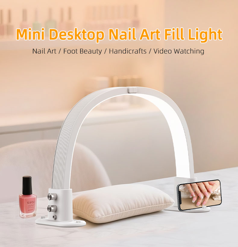 Mini halve maan nagel vullicht - Led Moon Lamp recensie en prijs