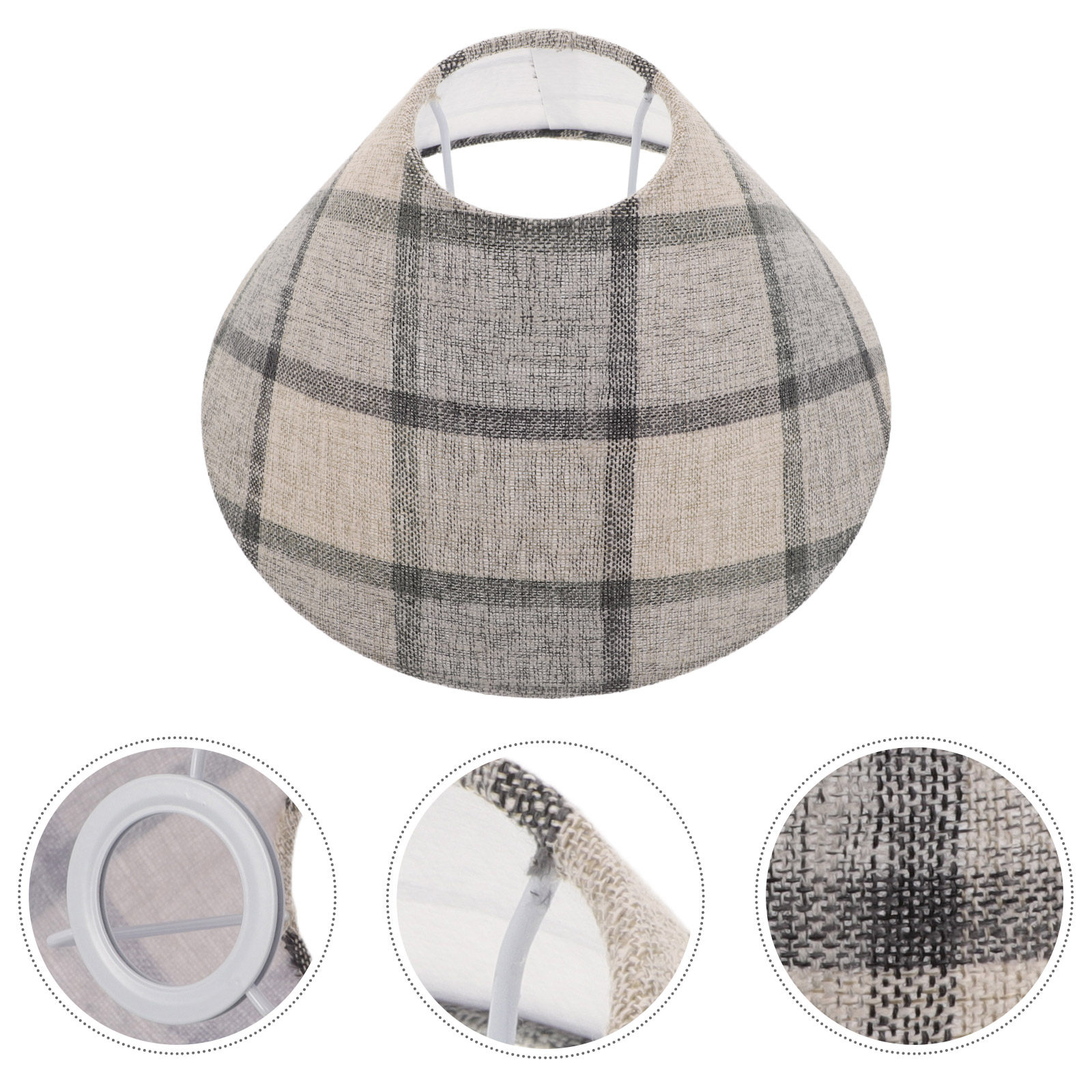 Tijdloze geruite stoffen tromm - Decor Timeless Lighting recensie en prijs