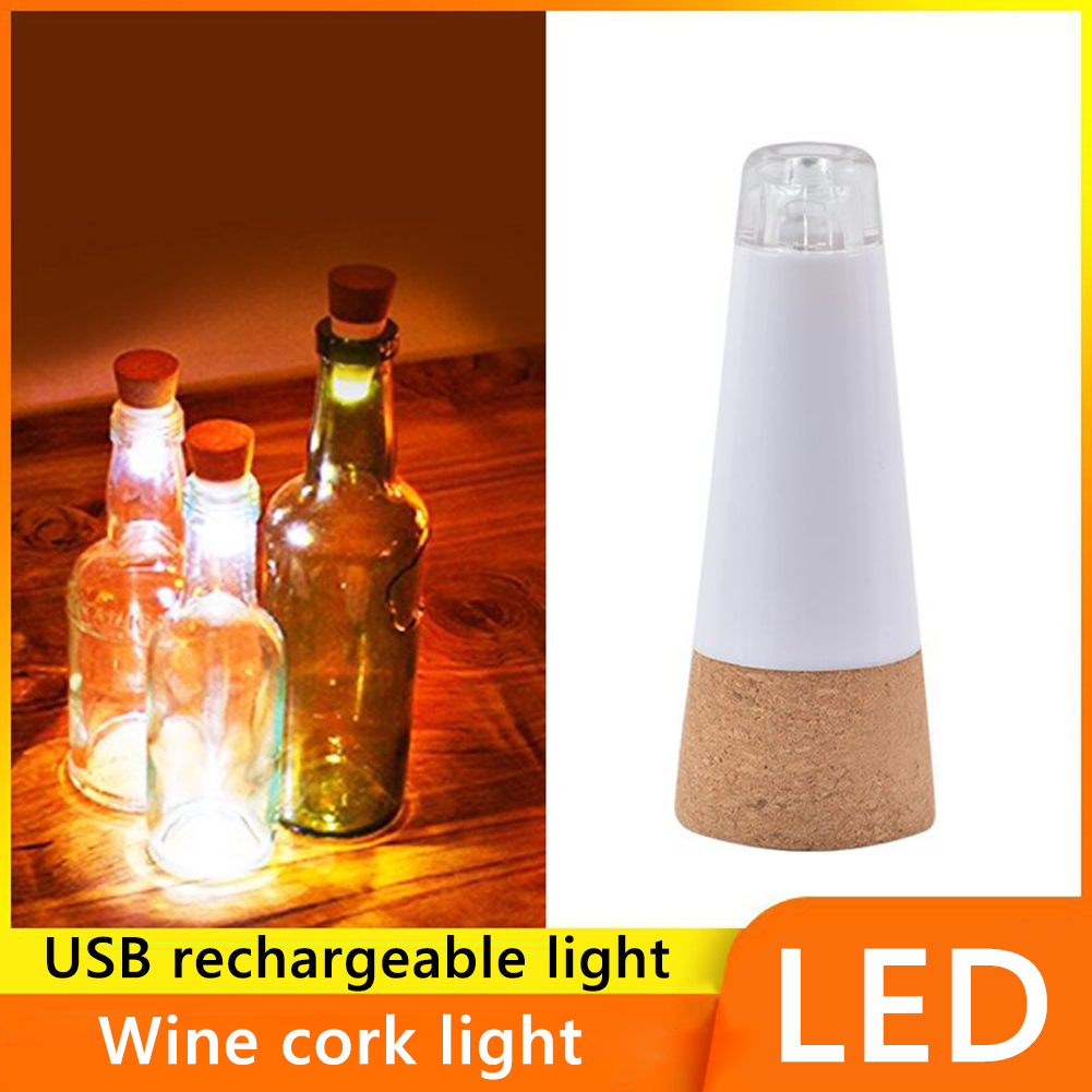 1/4 stuks USB wijnflesstopper  - Decor Lighting Cork recensie en prijs
