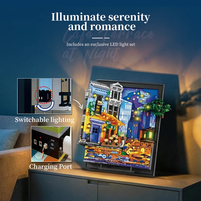 2678PCS Night Sky Cafe Fotolij - Lighting Decoration Ideas For Home recensie en prijs
