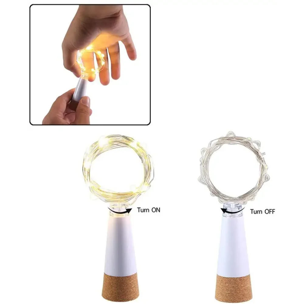 20 LED's kurkfles kerstverlich - Decor Lighting Cork recensie en prijs