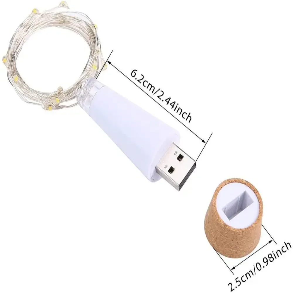 20 LED's kurkfles kerstverlich - Decor Lighting Cork recensie en prijs