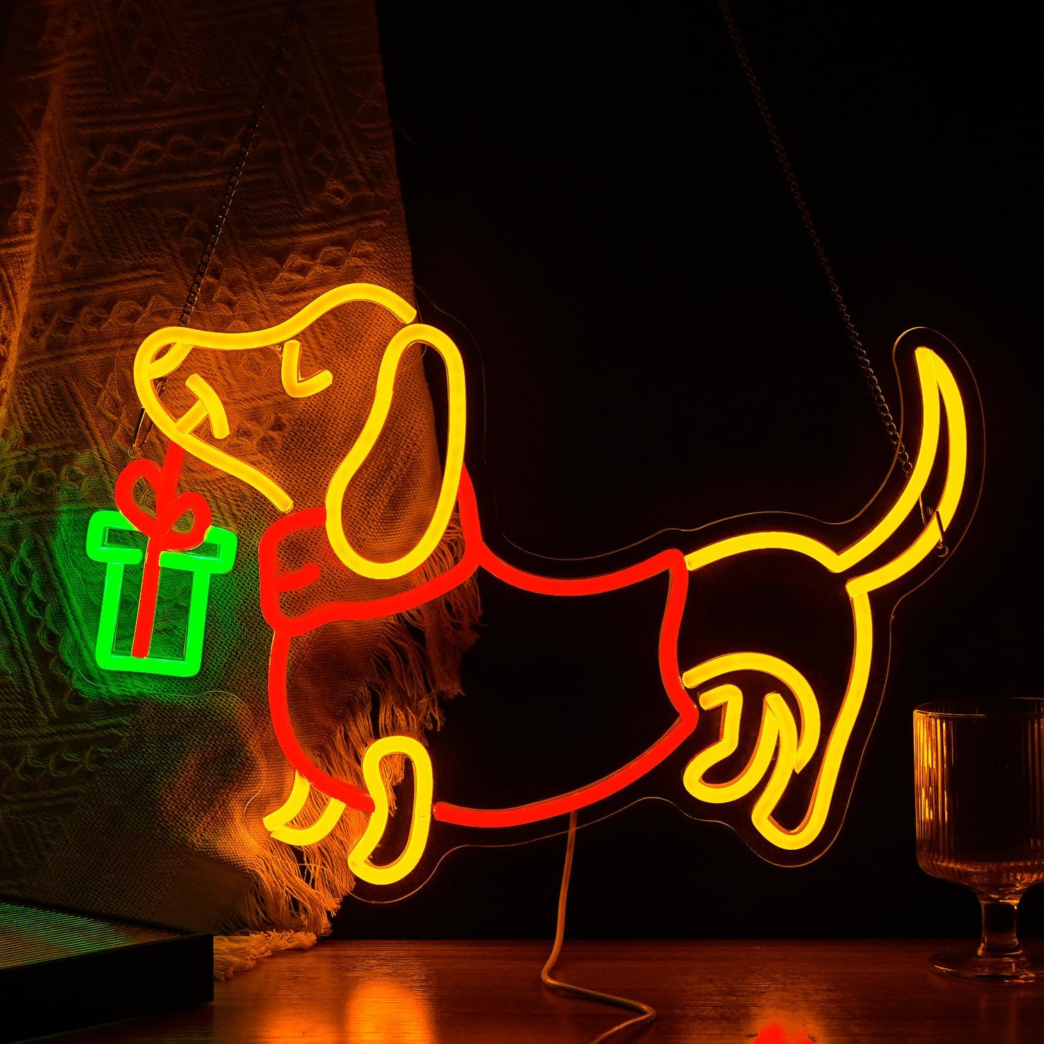 USB dimbaar teckel neonbord LE - Lighting Decoration Ideas For Home recensie en prijs