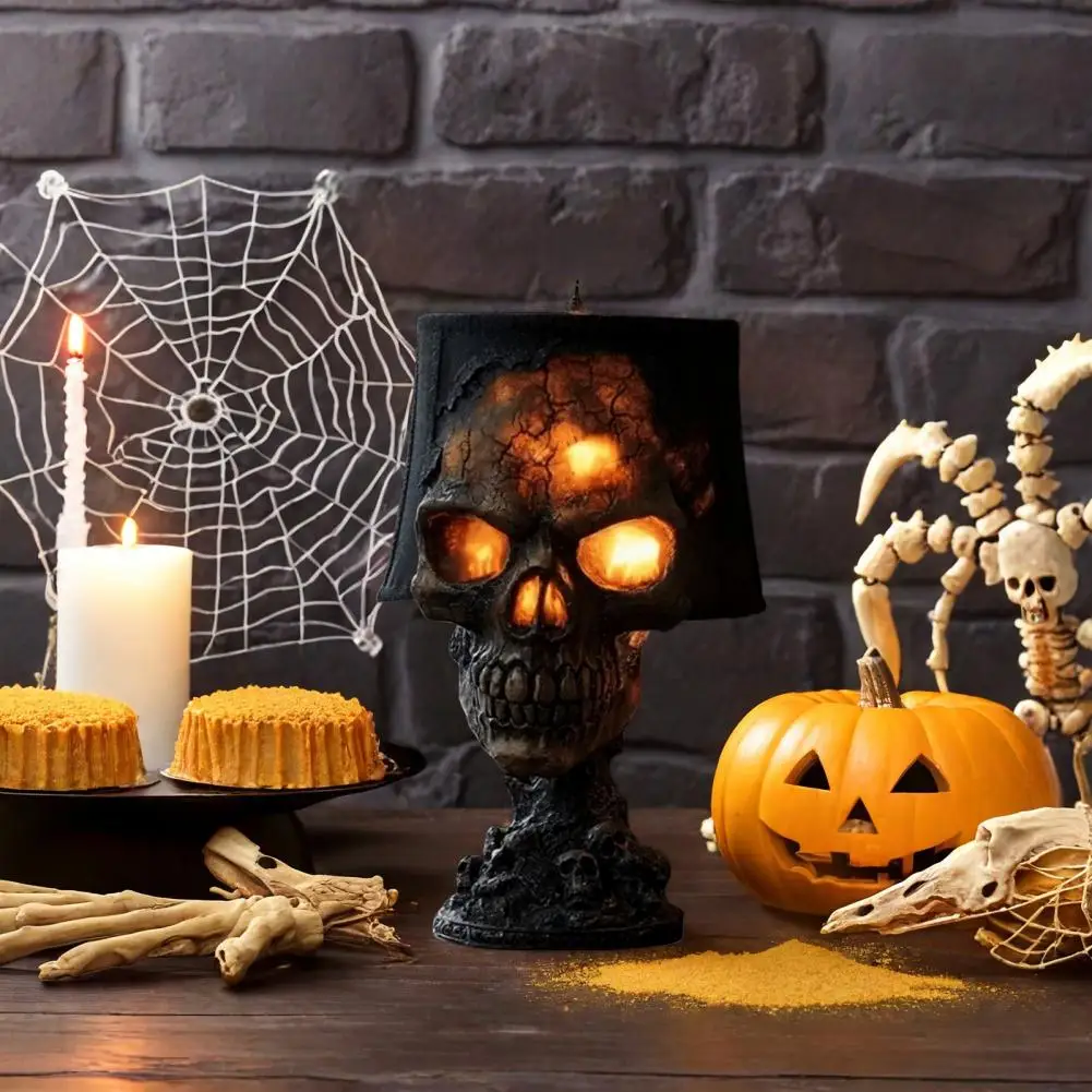 Halloween Lavasteen Schedellam - Unique Lighting Decor recensie en prijs