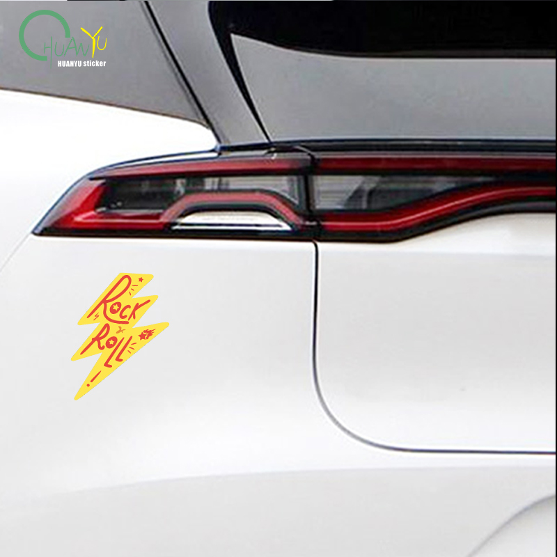 Rock Lightning autosticker muz - Unique Lighting Decor recensie en prijs