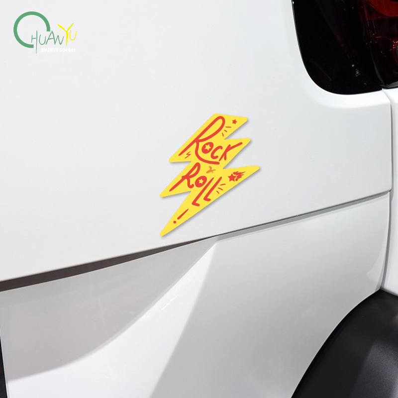 Rock Lightning autosticker muz - Unique Lighting Decor recensie en prijs