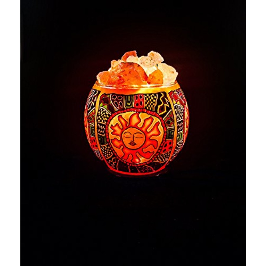 Himalaya zoutlamp met UL-gecer - Himalayan Salt Lamp recensie en prijs
