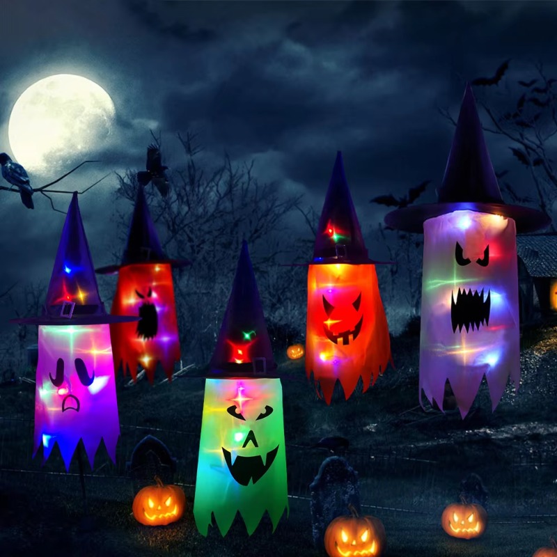 1PC Halloween Heksenhoed Kleur - Lighting Decoration recensie en prijs