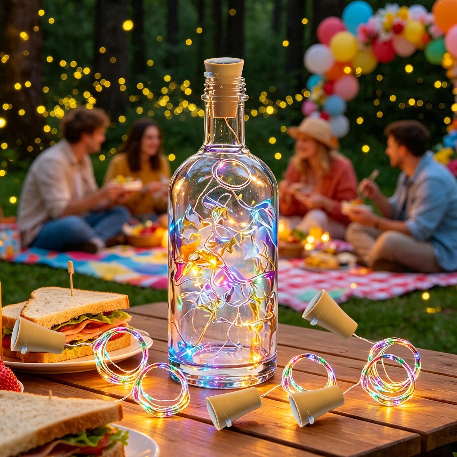 Solar Wine Bottle Lights LED W - Decor Lighting Cork recensie en prijs