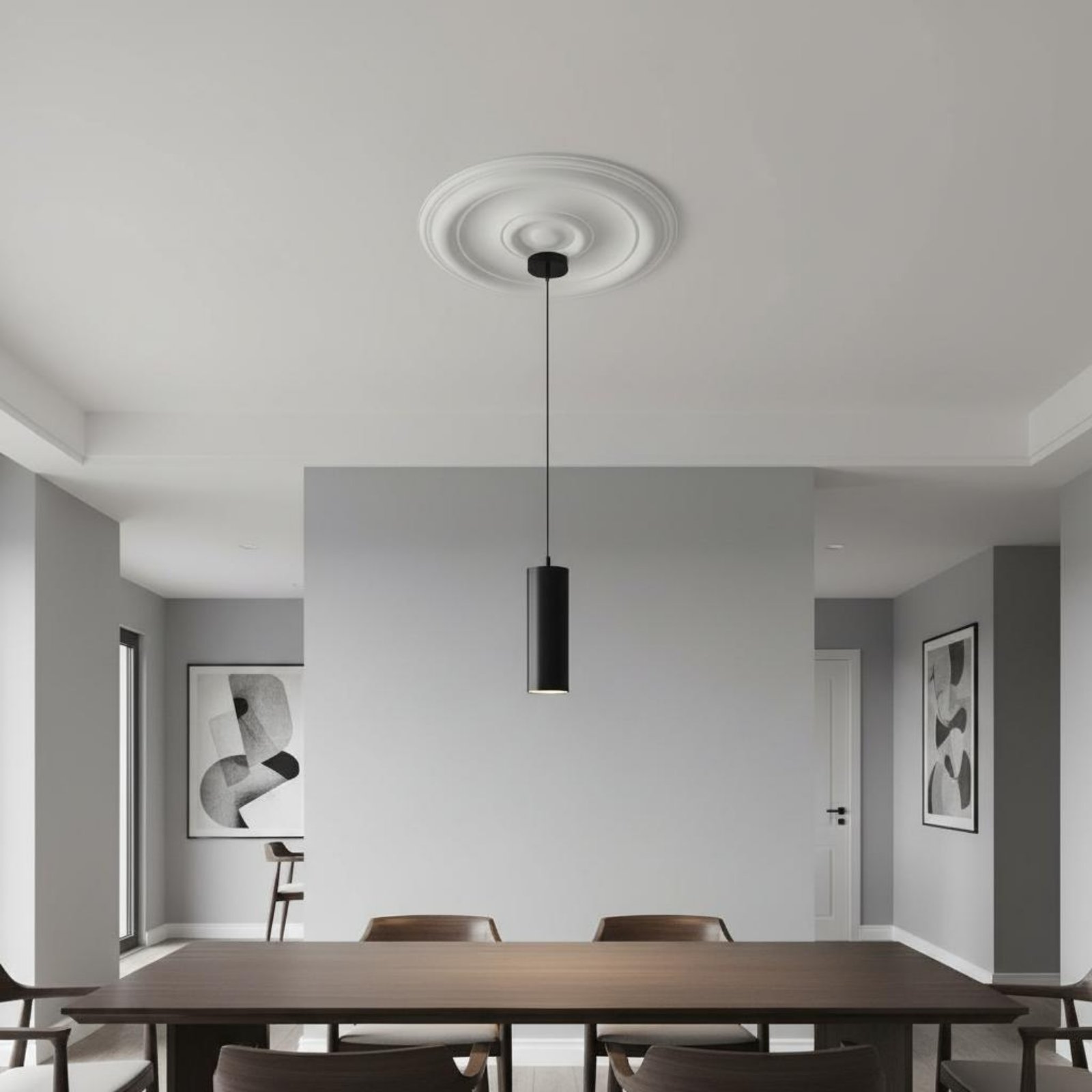 Ronde plafondmedaillon Europes - Lighting Decoration recensie en prijs