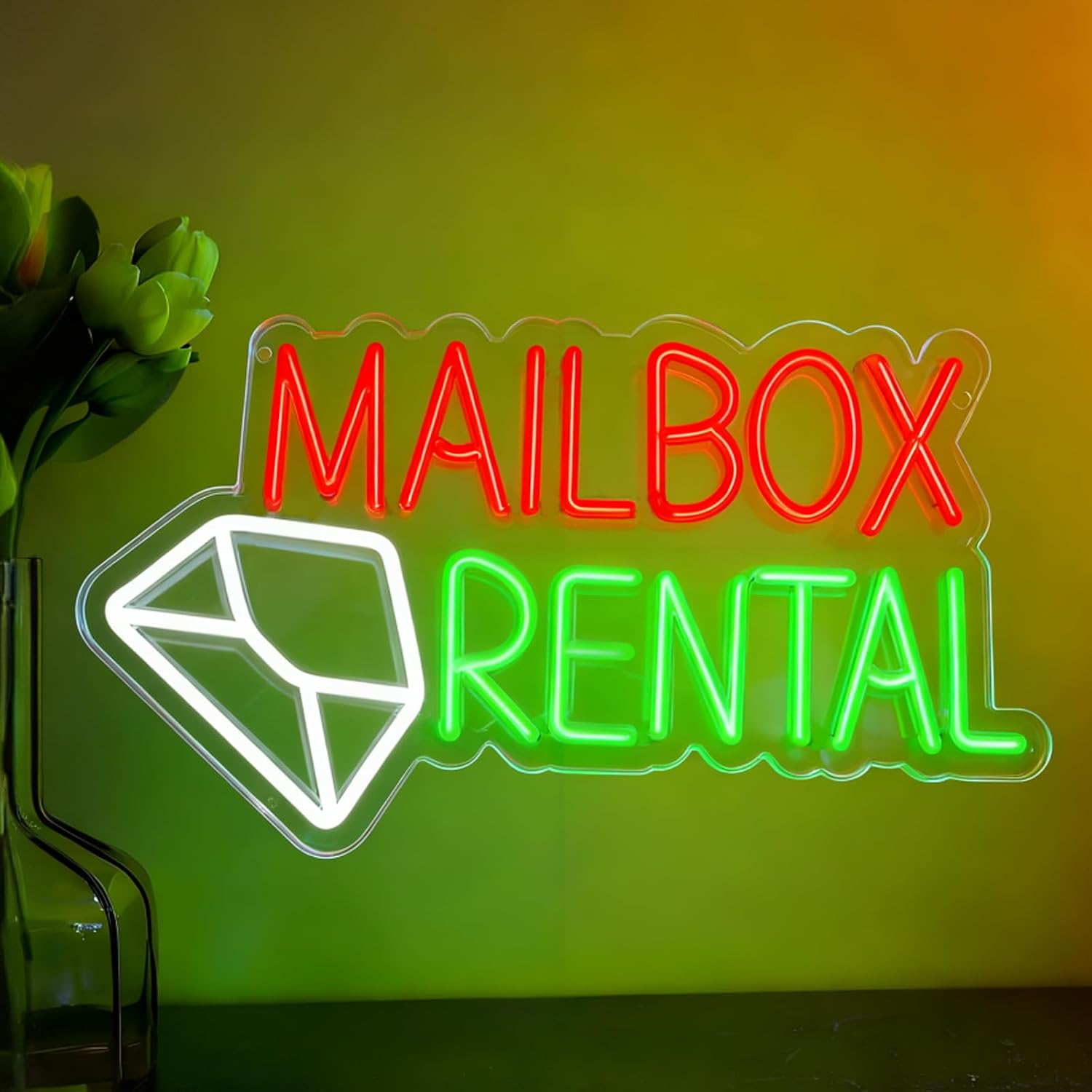 Brievenbusverhuur LED-neonbord - Lighting Decor Rentals recensie en prijs
