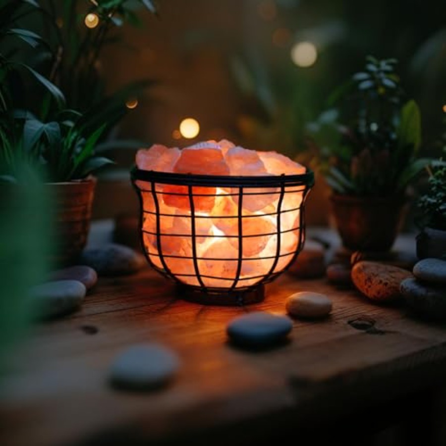 NB Himalaya Roze Zout Metalen  - Himalayan Salt Lamp recensie en prijs