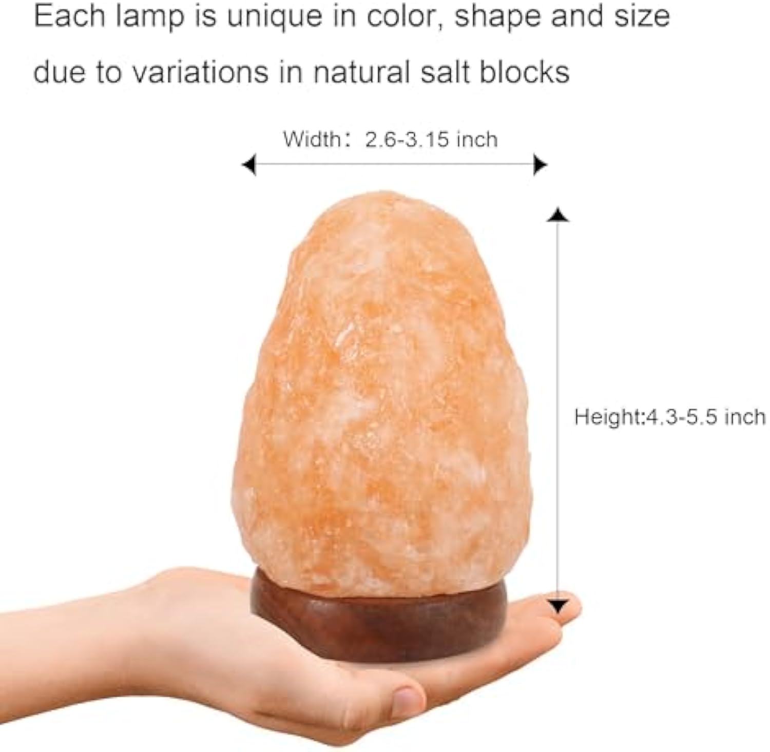 Organische Himalaya zoutlamp m - Himalayan Salt Lamp recensie en prijs