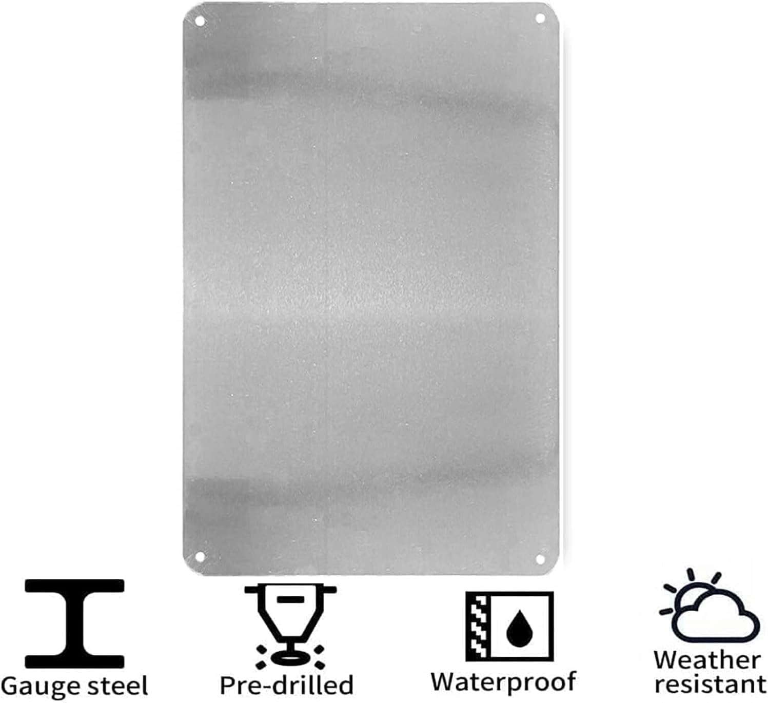 Metalen blikken bord Vintage k - Kitchen Decor Lighting recensie en prijs