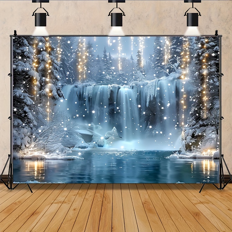 Kerstfantasie achtergrondstof  - Elements Lighting Decor recensie en prijs