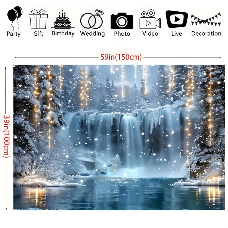 Kerstfantasie achtergrondstof  - Elements Lighting Decor recensie en prijs