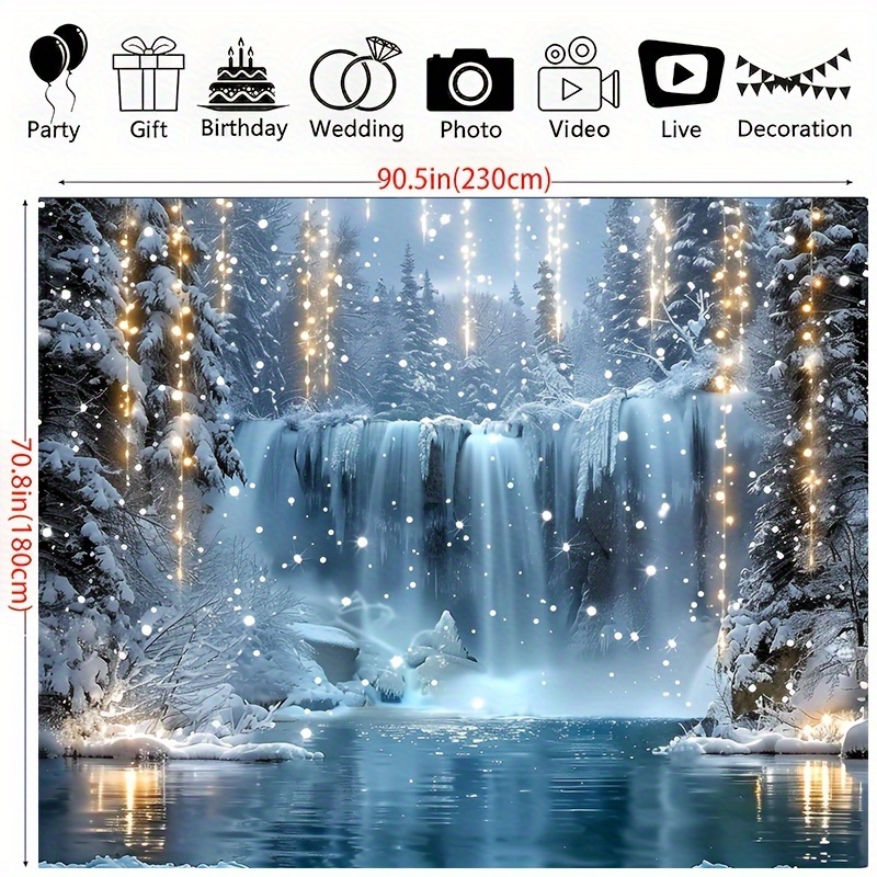 Kerstfantasie achtergrondstof  - Elements Lighting Decor recensie en prijs