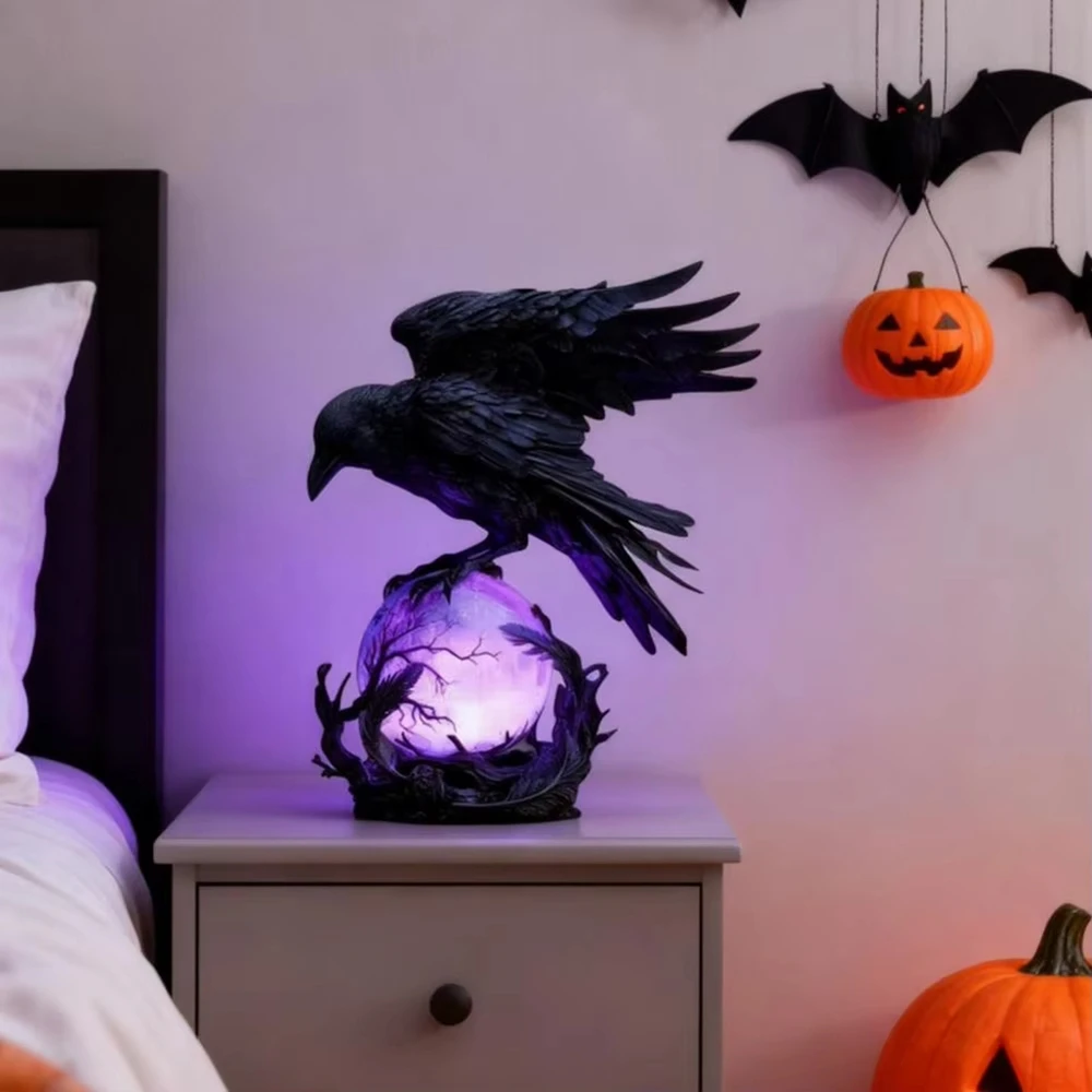 Gotische Raven LED-lamp Handge - Unique Lighting Decor recensie en prijs