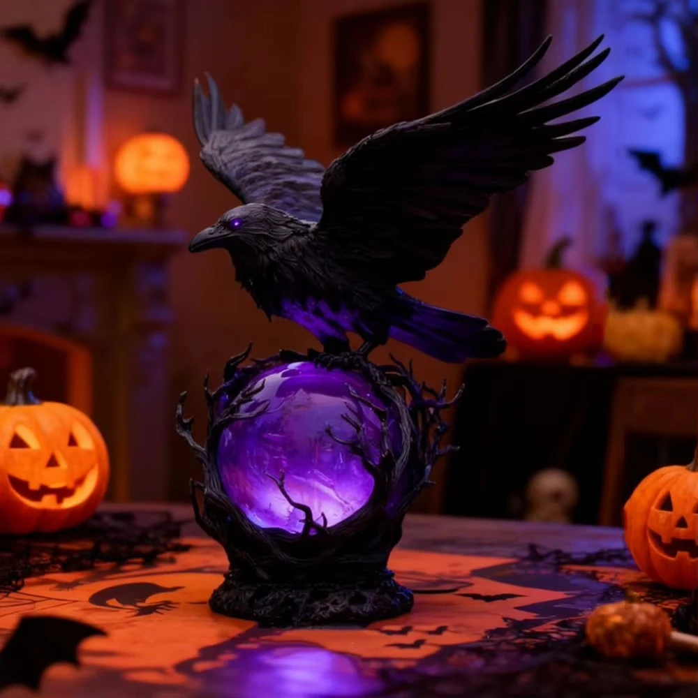 Gotische Raven LED-lamp Handge - Unique Lighting Decor recensie en prijs