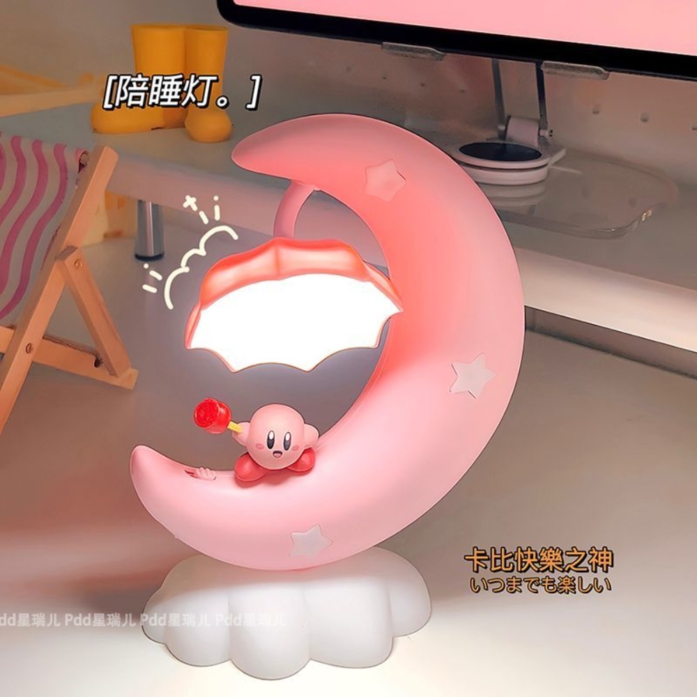 Schattig Kirby Moon nachtlampj - Led Moon Lamp recensie en prijs
