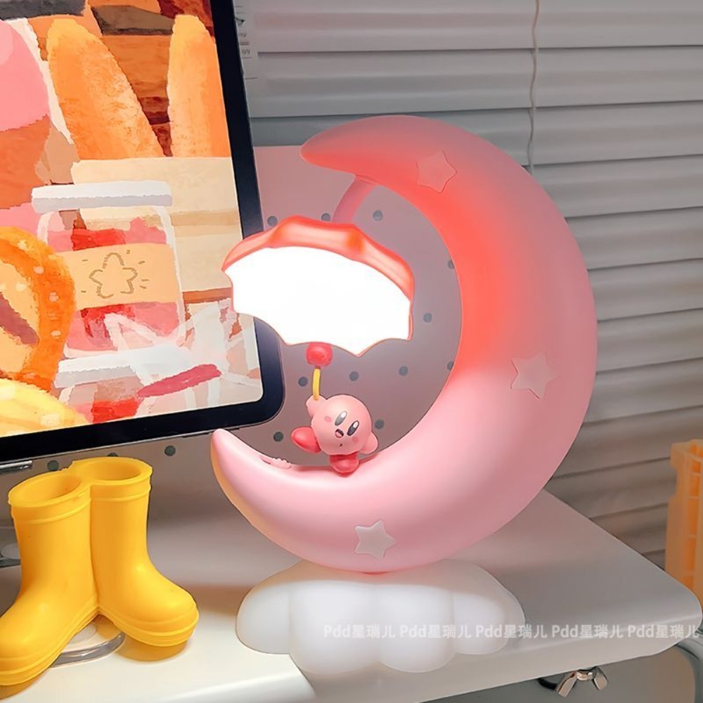 Schattig Kirby Moon nachtlampj - Led Moon Lamp recensie en prijs