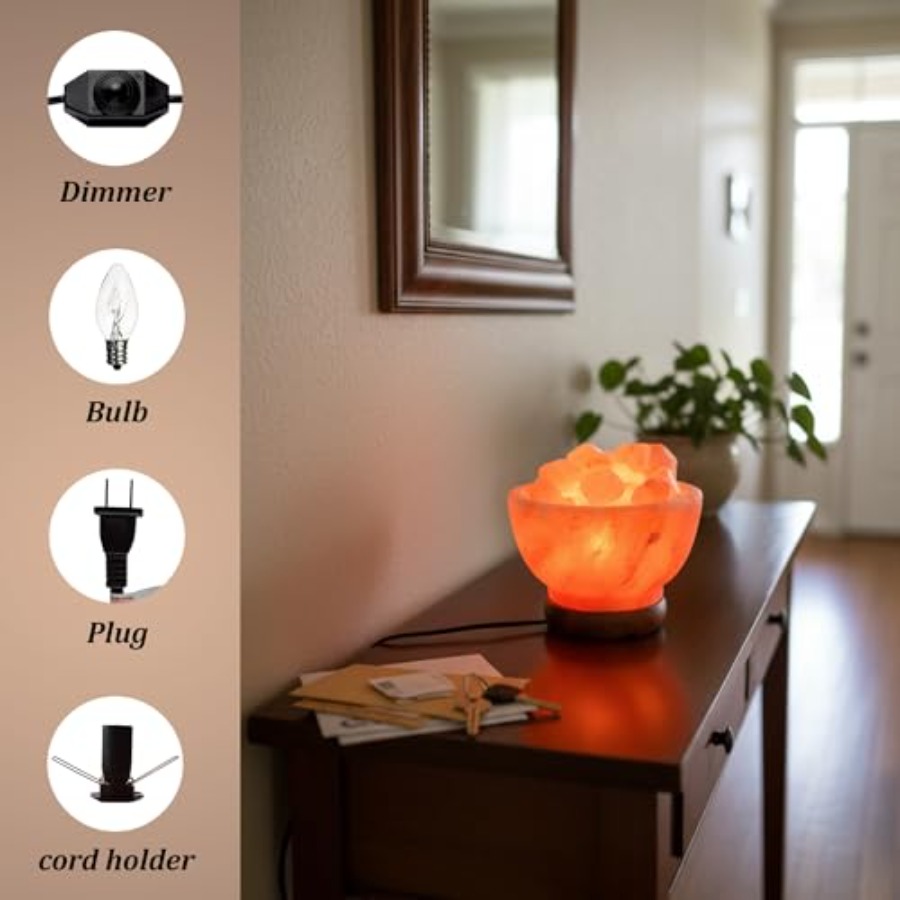 Himalaya Roze Zoutlamp Schaal  - Himalayan Salt Lamp recensie en prijs
