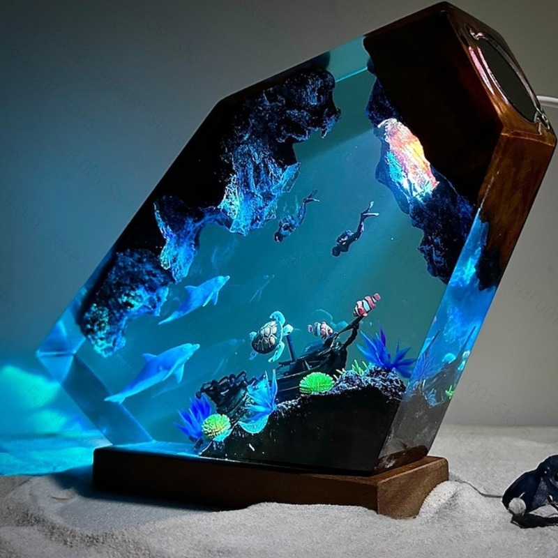 Dolfijn en Schildpad Harsen Na - Unique Lighting Decor recensie en prijs