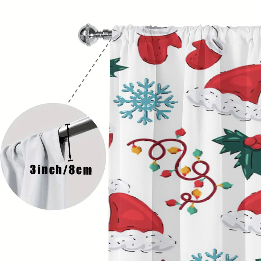 2 stuks kerstdecoratie-gordijn - Elements Lighting Decor recensie en prijs