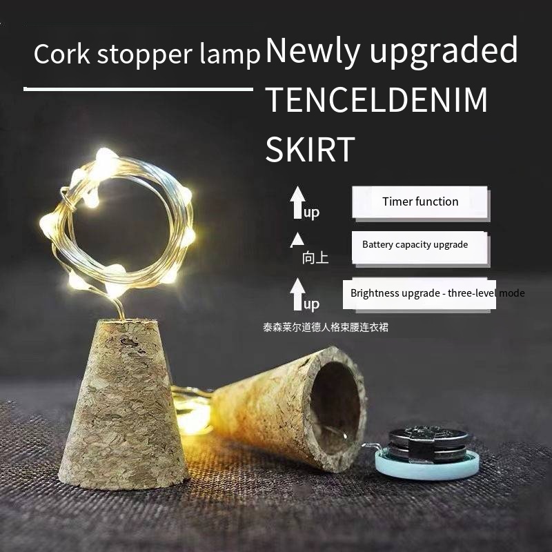 Houten Bar LED Wijnfles Kurk 2 - Decor Lighting Cork recensie en prijs