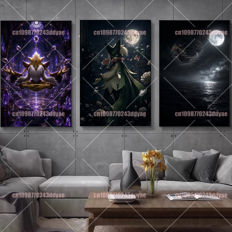 Anime Pokemon karakter canvas  - Lighting Decor Items recensie en prijs