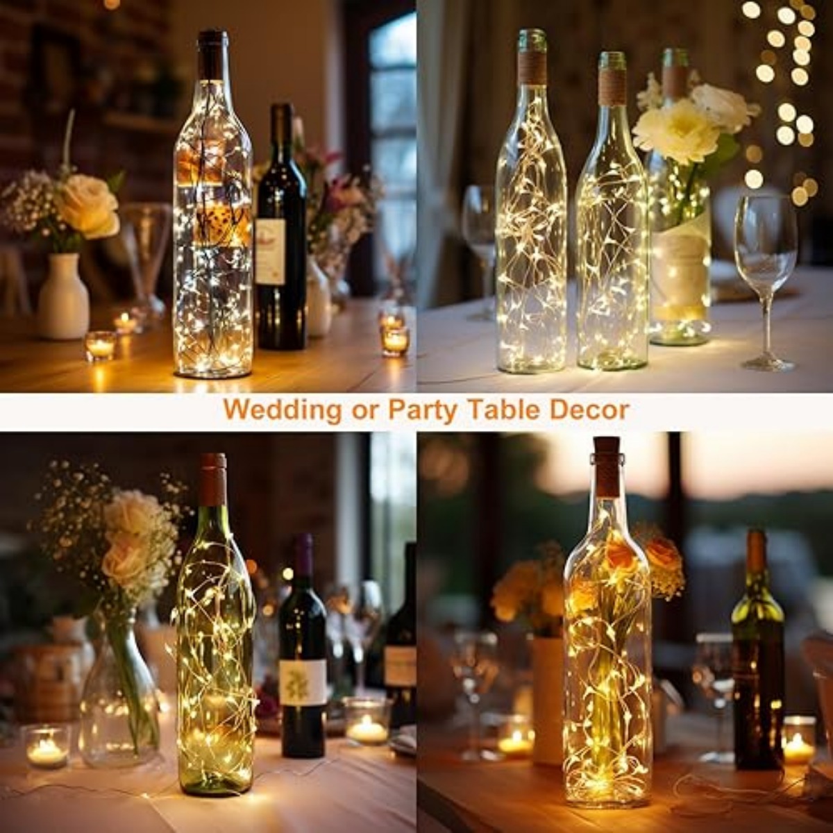 10/12-pack flesverlichting met - Decor Lighting Cork recensie en prijs
