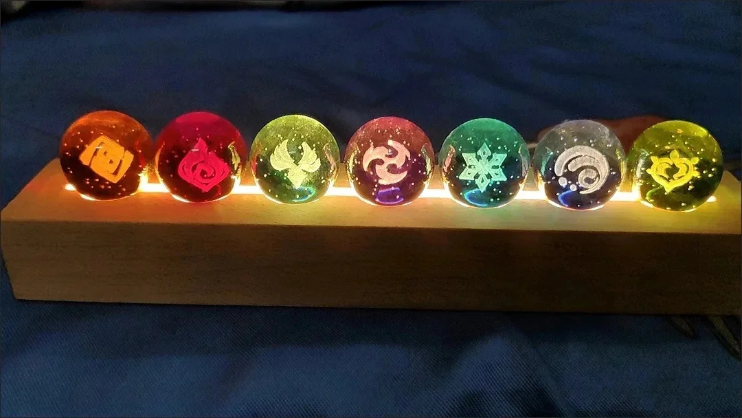 Game Genshin Impact Crystal Ba - Elements Lighting Decor recensie en prijs