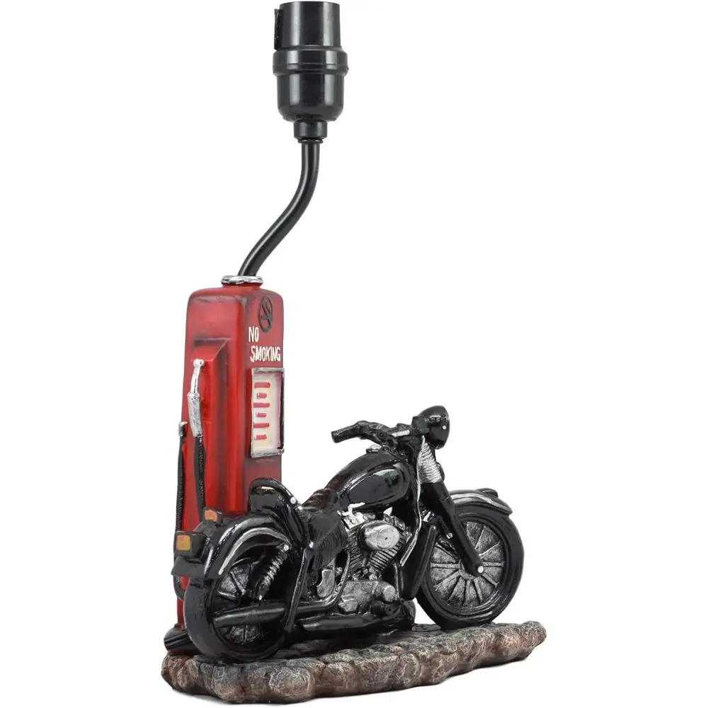 Vintage retro zwarte motorfiet - Lighting Decoration recensie en prijs