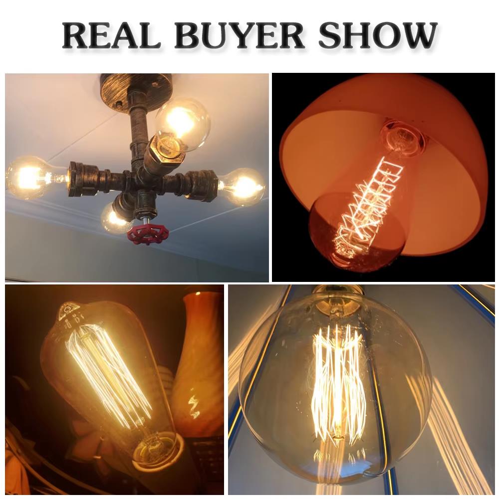 Retro Edison Gloeilamp E27 40W - Lighting Decor Items recensie en prijs