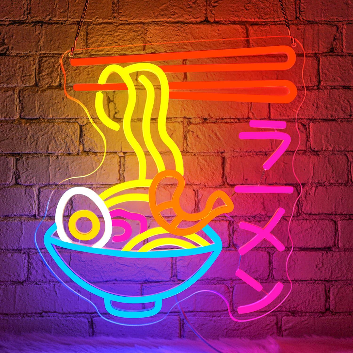 Ramen Neonbord Japanse Noedelk - Kitchen Decor Lighting recensie en prijs