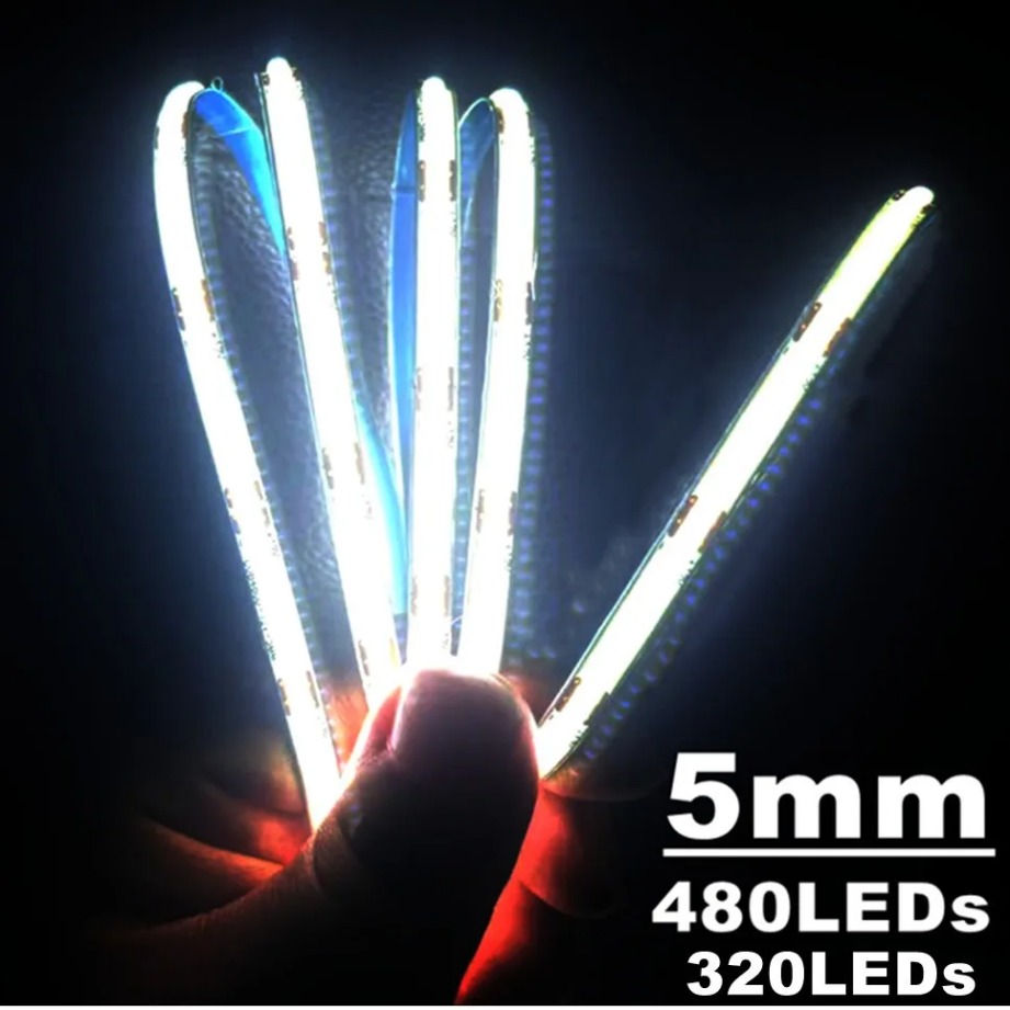 Super Dunne 5Mm Cob Led Strip  - Lighting Decor And More recensie en prijs