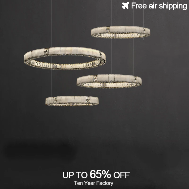 Goudzwarte moderne LED-kroonlu - Elements Lighting Decor recensie en prijs